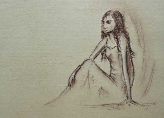 woman sitting