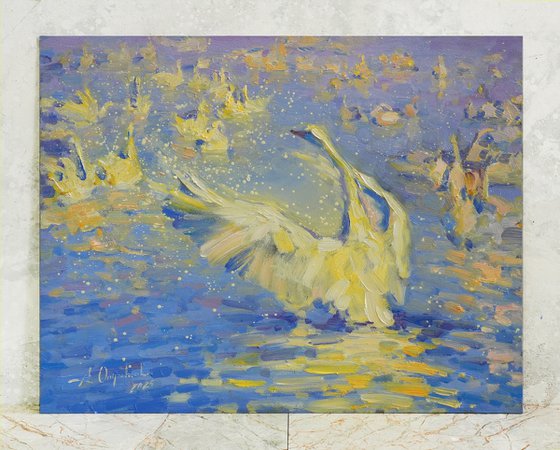 Revelation. White swan