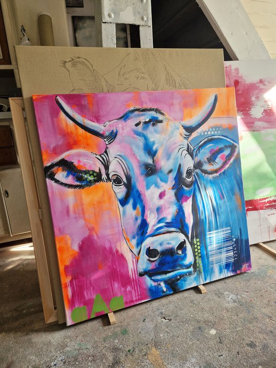 'COW CODED #14'