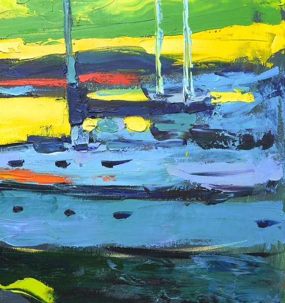 "Silence of the sea breeze"