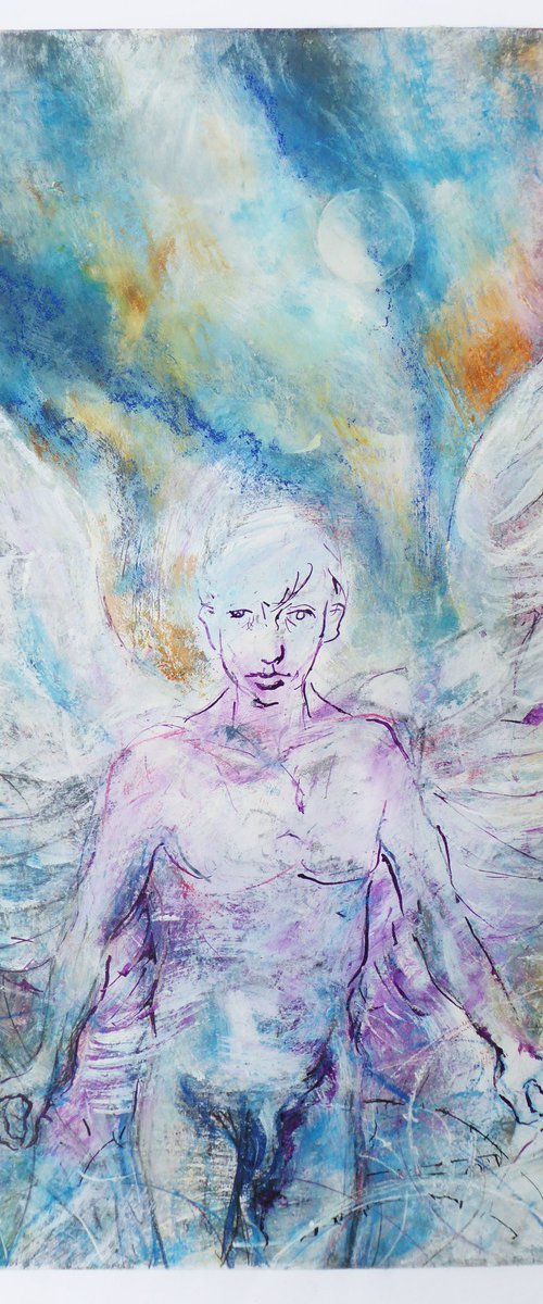 Boy Angel, War by John Sharp