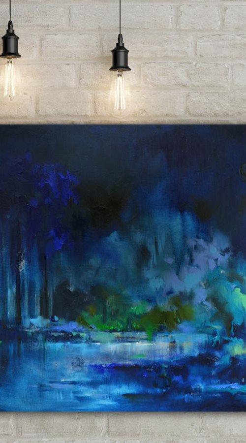 The Blue Night's Splendor by Zhanna Kondratenko