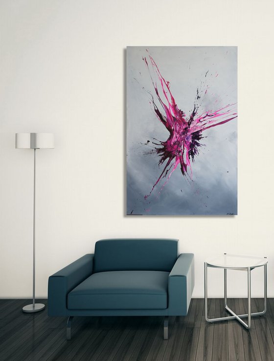 Luminous Bursts V (Spirits Of Skies 096076) (80 x 120 cm) XXL (32 x 48 inches)