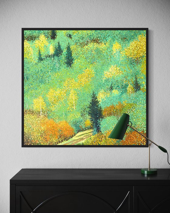 Green forest