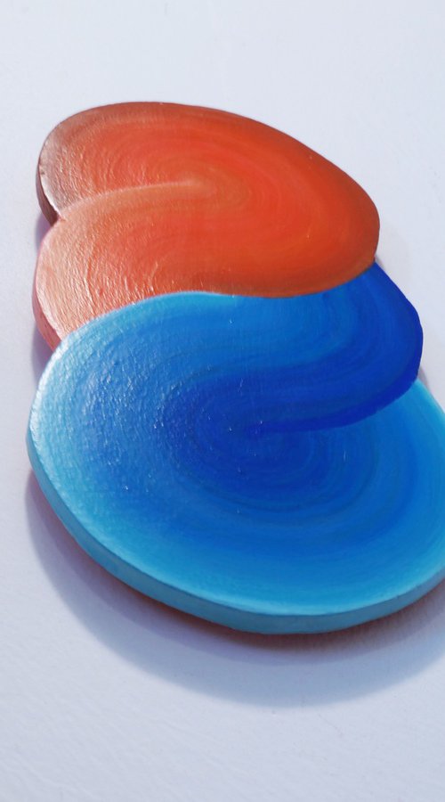 Blue Like an Orange, light torus by Jessica Moritz