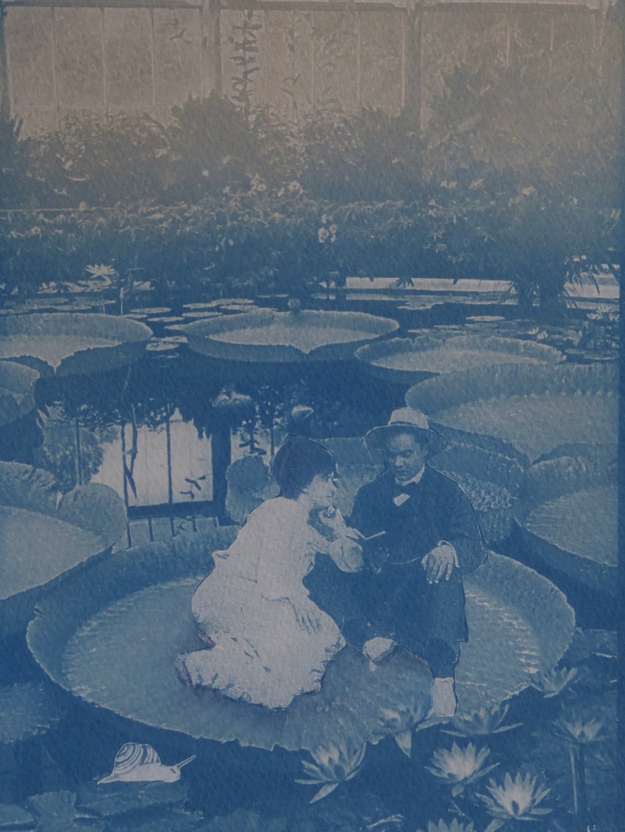 Portrait Print By Sue Roe, 7 X 9", Kew Gardens Iii, Original Artwork