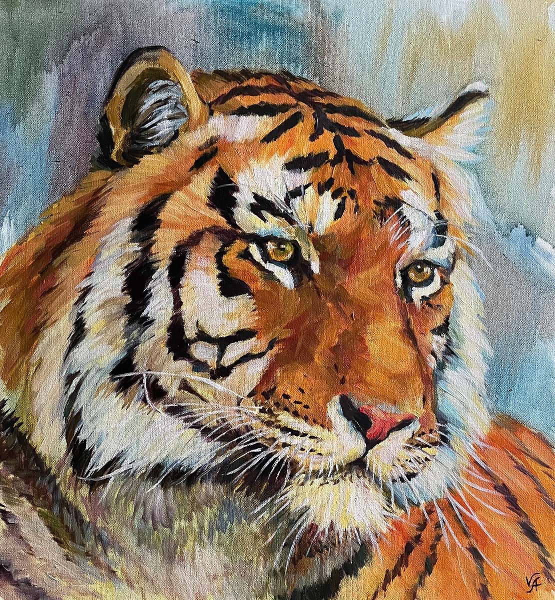 Tiger by Alona Vakhmistrova