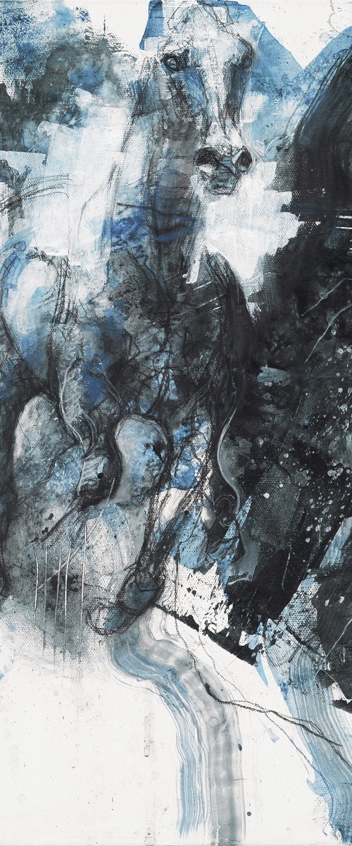 Horse Memory 7t (In Exhibition) by Benedicte Gele