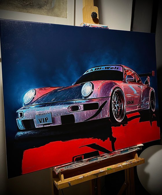 Hoonigan Rauh-Welt Begriff Porsche 911 Turbo