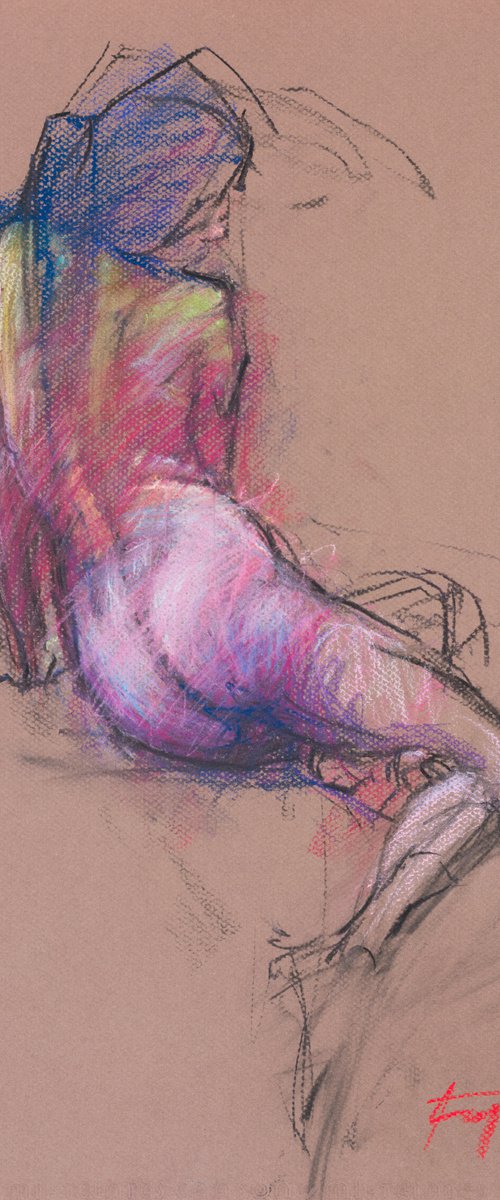 Female nude 107 by Lyubov Biryukova