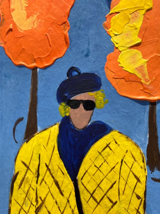 Walking with little Sofia