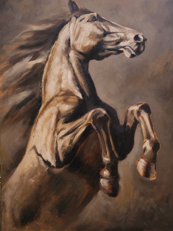 Power and Elegance - Original Horse Portrait