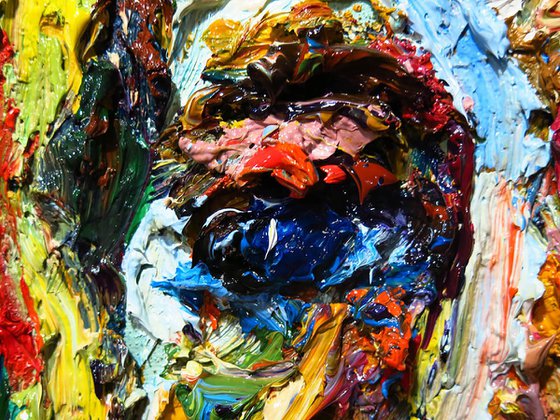 Original Oil Painting Portrait