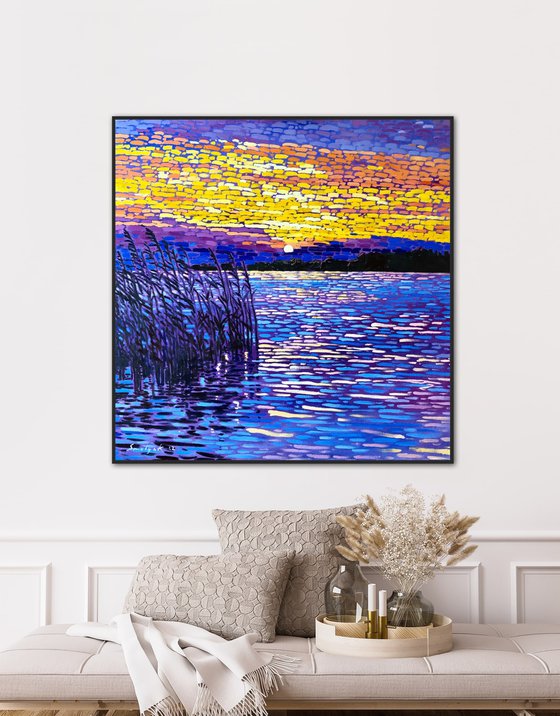 Calmly Sunset 80-80cm