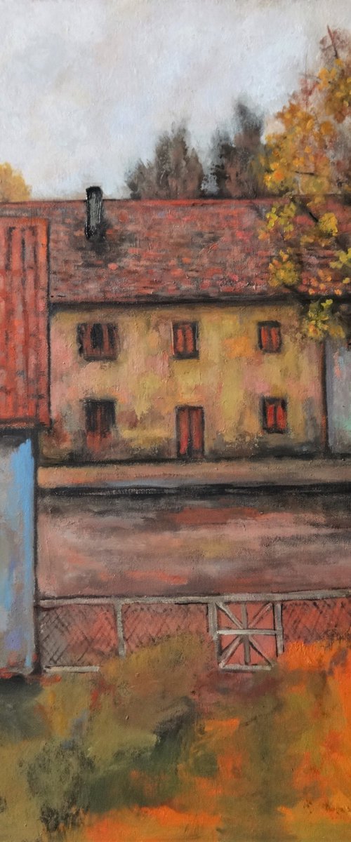 Old village by Massimiliano Ligabue