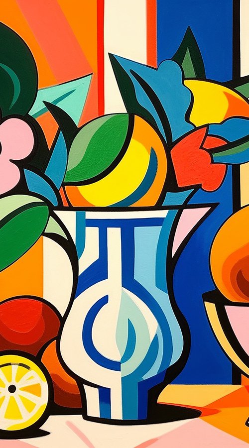 Vibrant still life 2 by Kosta Morr