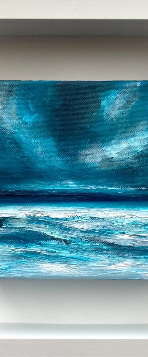 On a Stormy Sea by Julia Everett