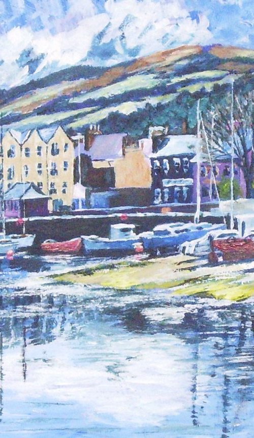 Ramsey Inner Harbour by Max Aitken
