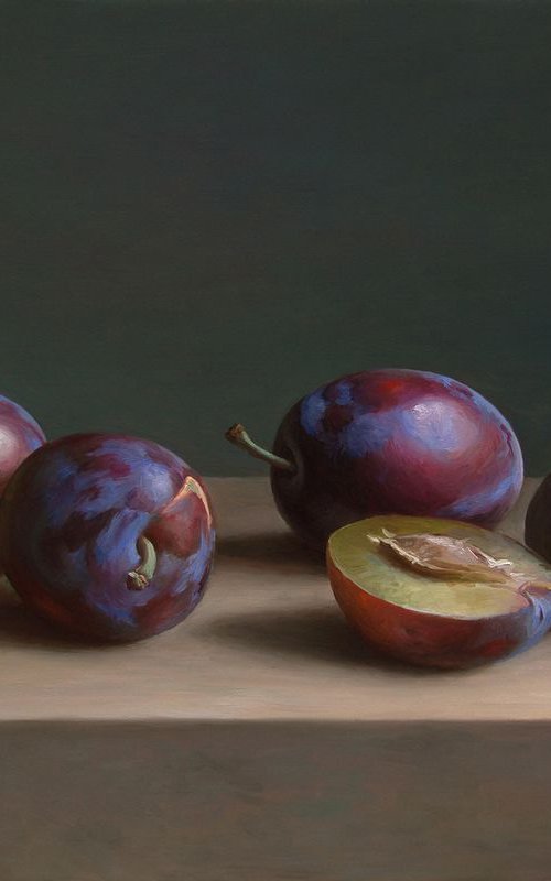 Plums by Albert Kechyan