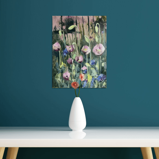 Purple Poppies