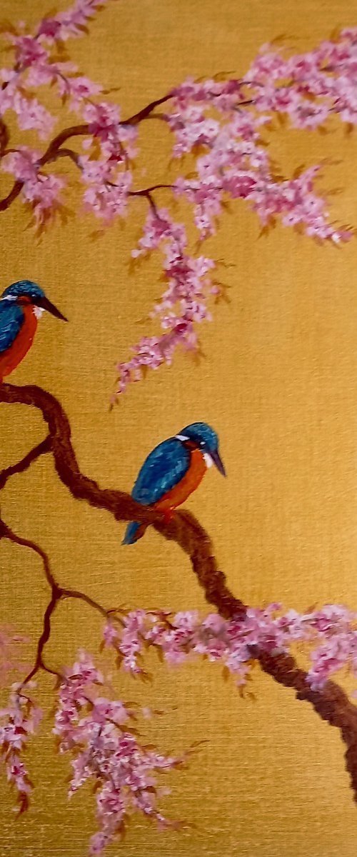 Blossom Birds by Lee Campbell
