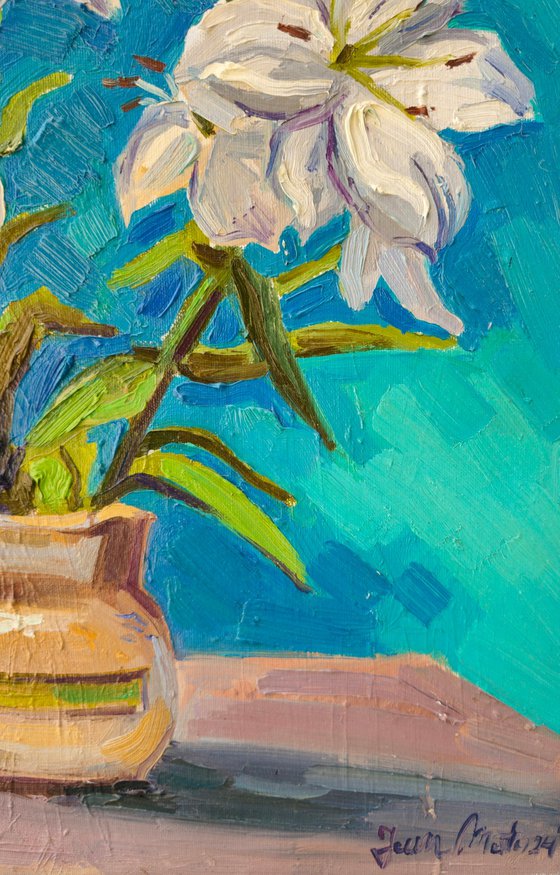 White Lilies