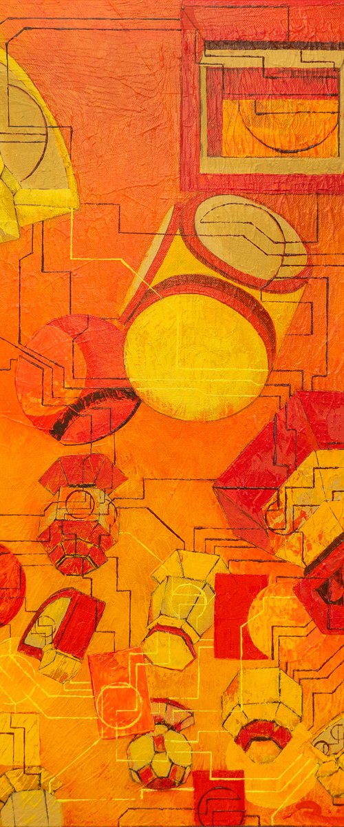 Nagasaki Lanterns I by Rebecca J. White