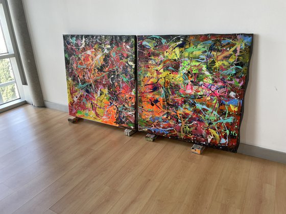Diptych-Columinescence...