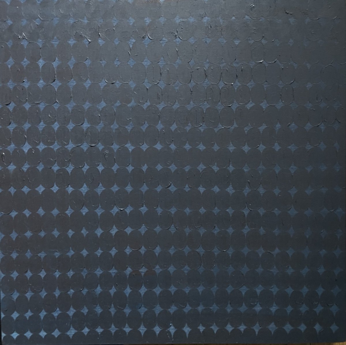 Abstract Oil Painting By Flora Butler, 12 X 12, Everything Is Dimming, Original Artwork