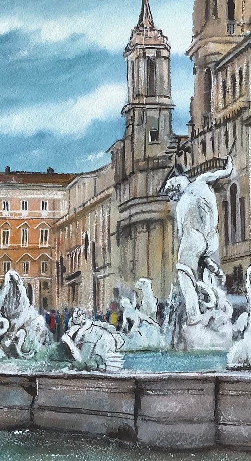 Fountain of Neptune by Darren Carey