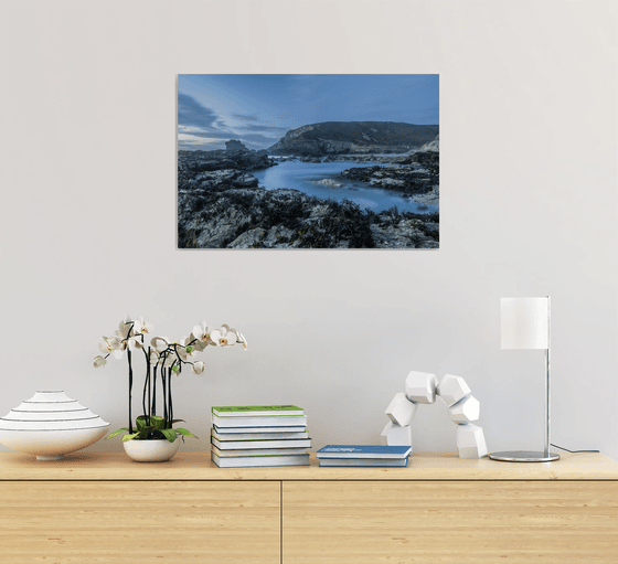 Trevaunance Cove on a evening