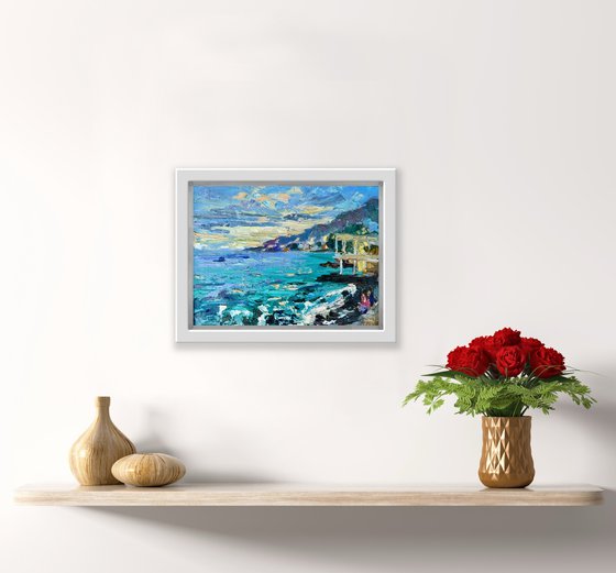 "Yalta Seascape", 18*24cm