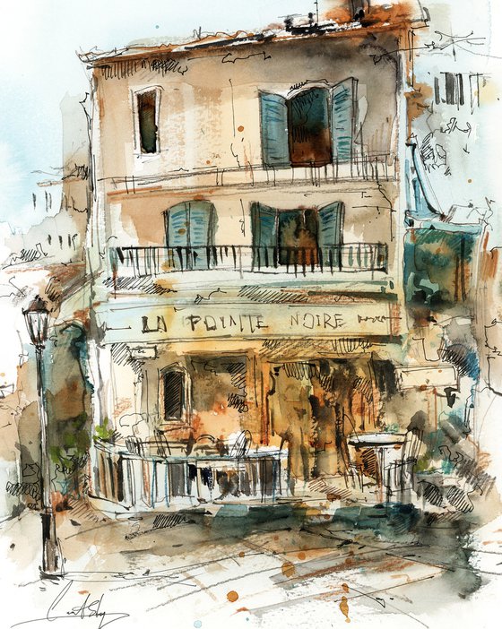 Cafe building