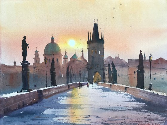 The Charles Bridge, Prague