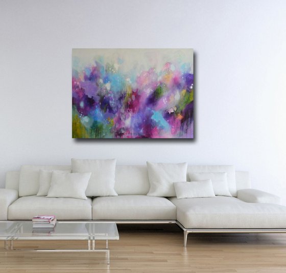 You Have Been Loved- Large Abstract Painting