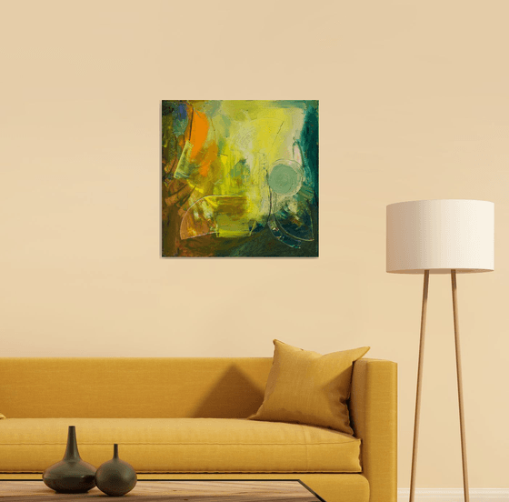 The Waking Forest 24x24in (~60x60cm)