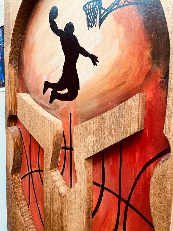 "War Dunk!"    Honor the Trees" Project