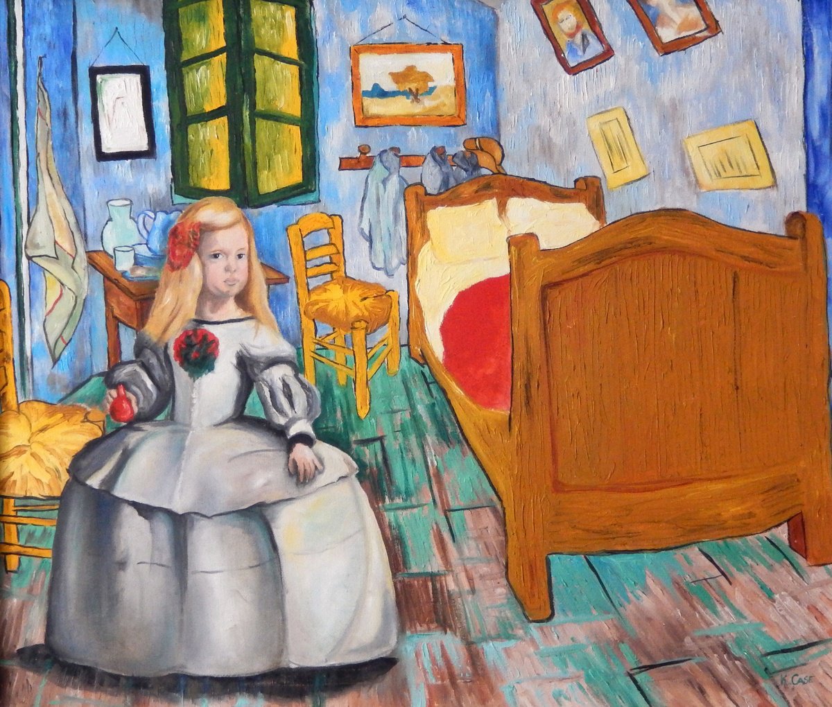 Princess in Van Gogh