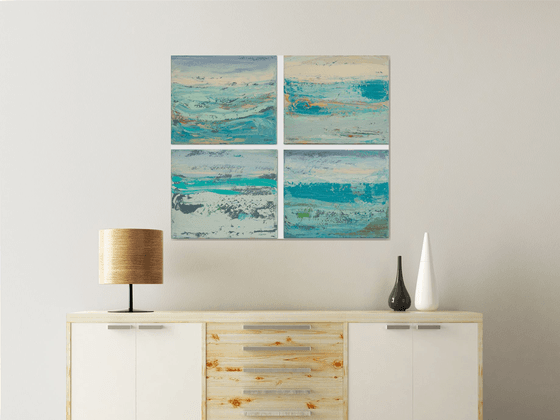 Four emotional seascapes