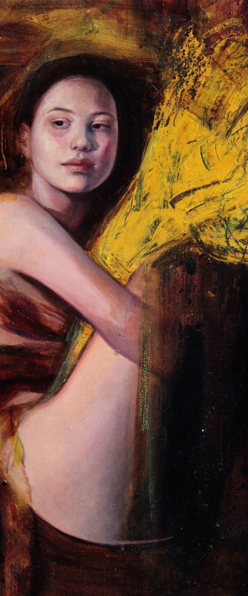 Yellow fire by Sol Halabi