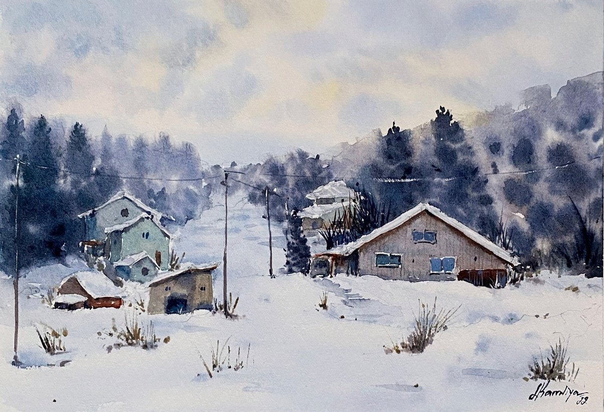Winter in Hokkaido by Leyla Kamliya