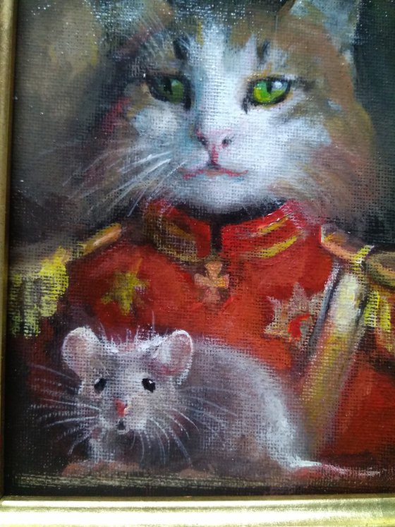 Cat General And Mouse