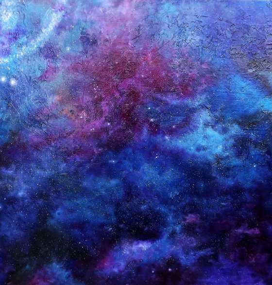 Carina Nebula - Nebula Painting, Modern Art, Large Painting