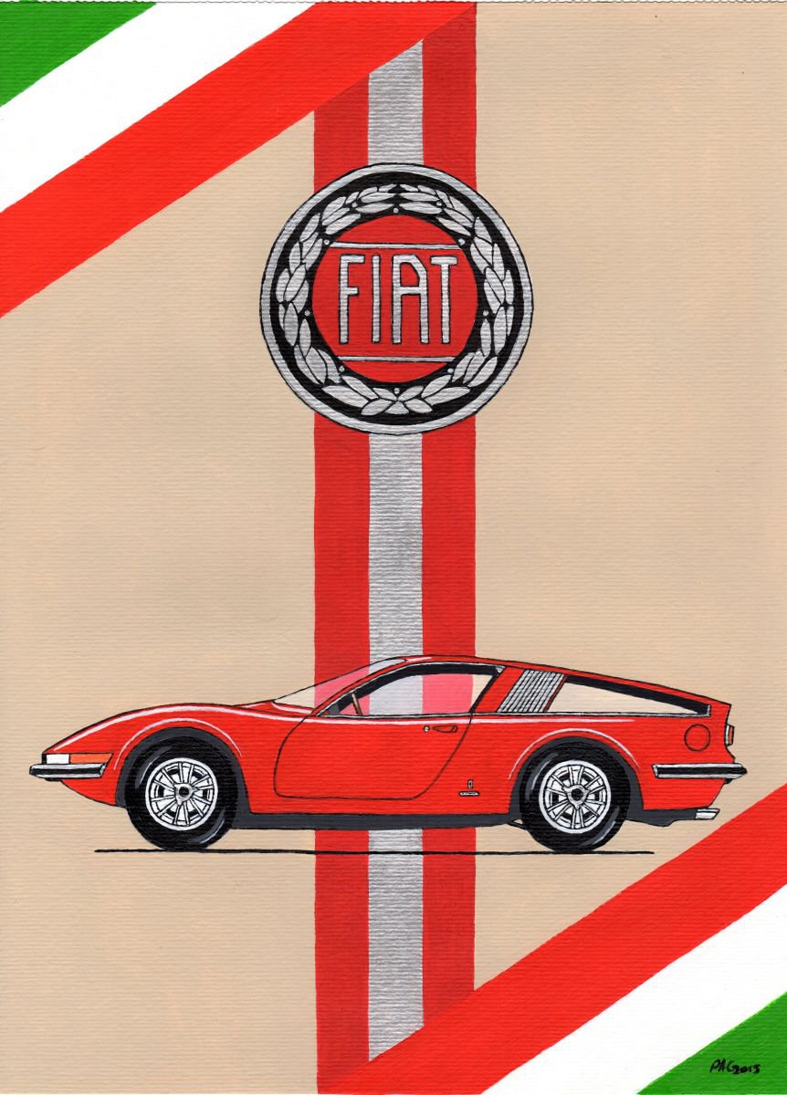 Fiat Dino Ginevra by Paul Cockram