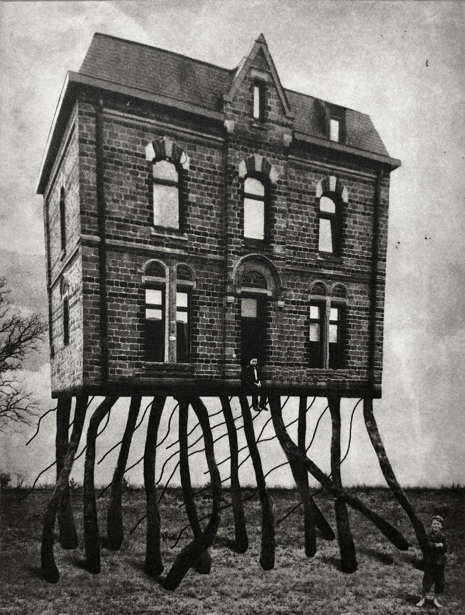 Surrealistic Cityscapes Etchings & Engravings By Jaco Putker, 10 X 13, Exterior No.42: Moving House Ii, Original Artwork