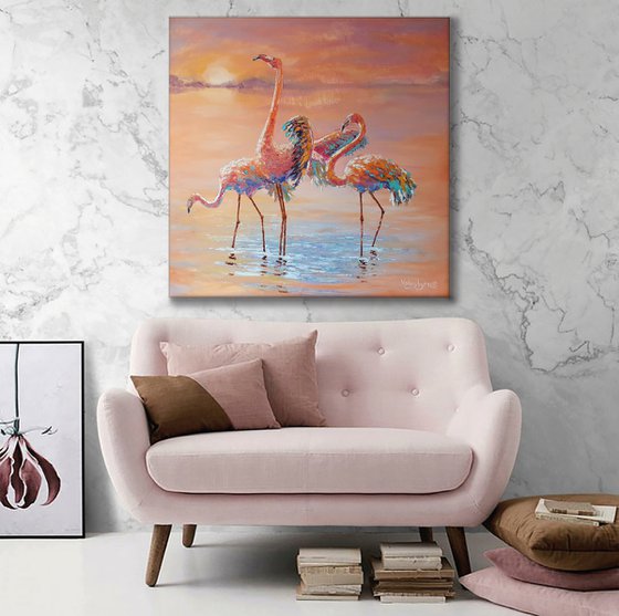 Flamingos