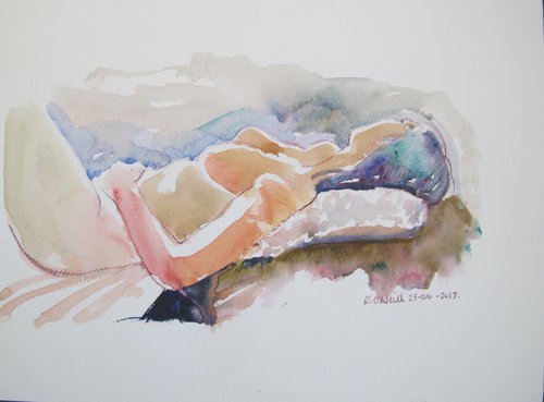 Reclining Female Nude by Rory O’Neill