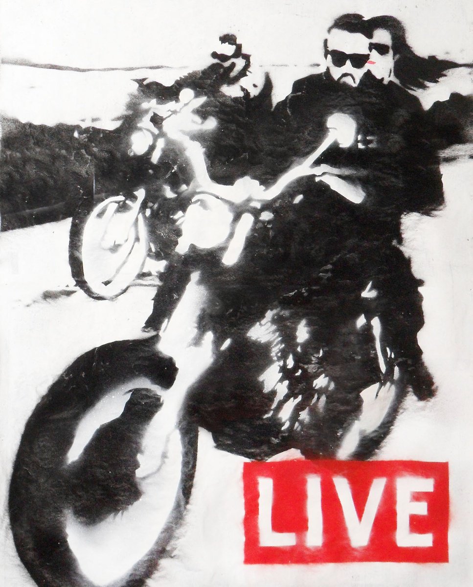 Urban And Pop Painting , Live (On An Urbox). By Juan Sly, 23 X 30, Artwork For Sale On Artfinder