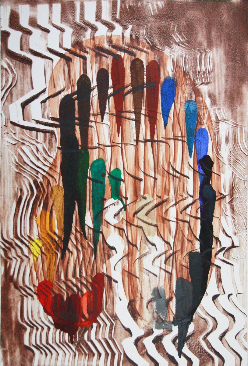 Organic Limited Edition Print , Edith Dreams By Michael E. Voss, 22 X 32, Artwork For Sale On Artfinder