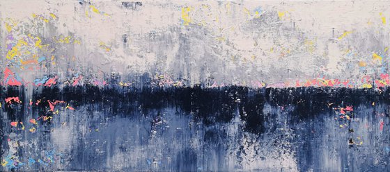 180x80cm. / abstract painting / Abstract 2116